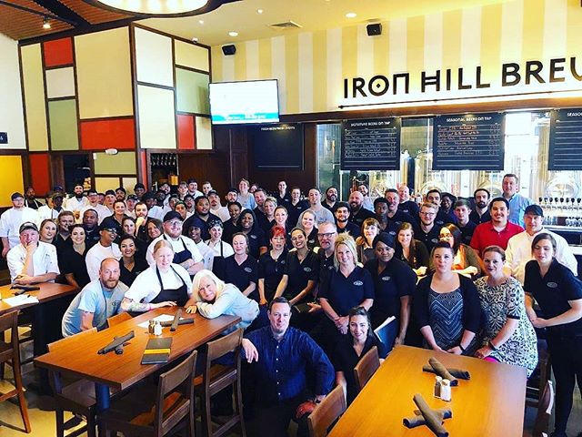 The fantastic restaurant chain - The Iron Hill Brewery opens its first location outside of the Philadelphia area - Greenville, SC - first pour tonight.