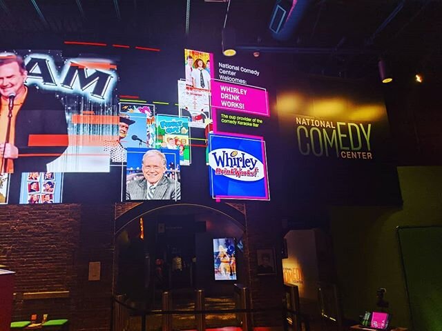 Great night at the National Comedy Museum in Jamestown, NY -  great new venue and ideal setting for a break during Whirley Strategy Meetings