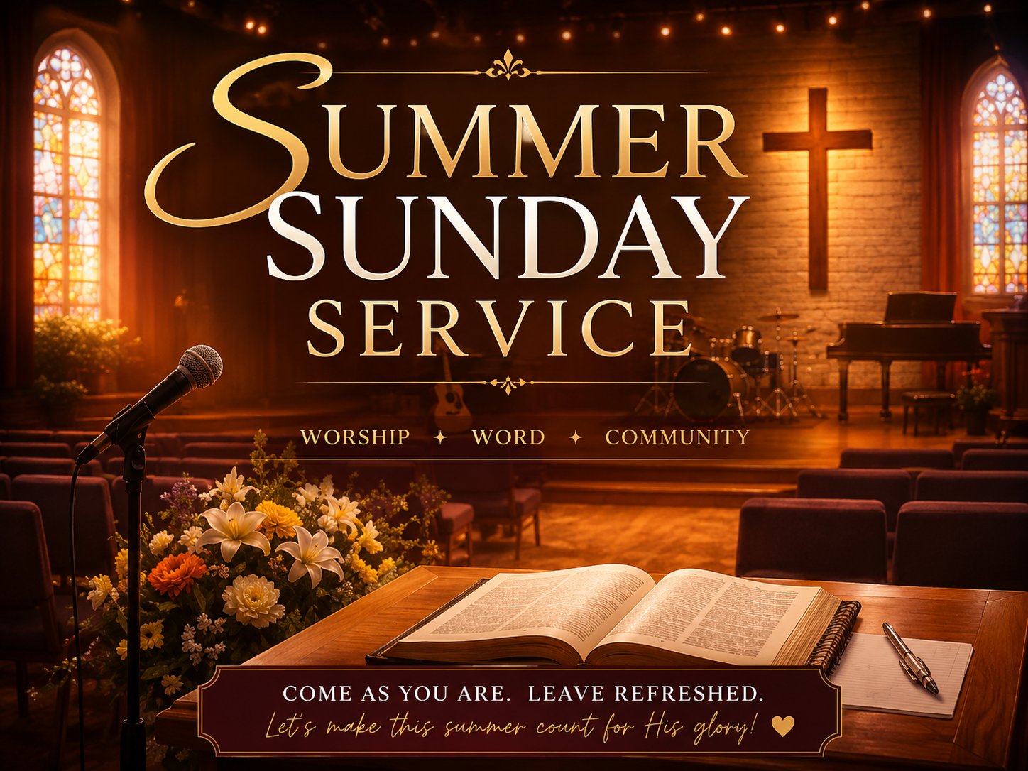 Summer Sunday Service 