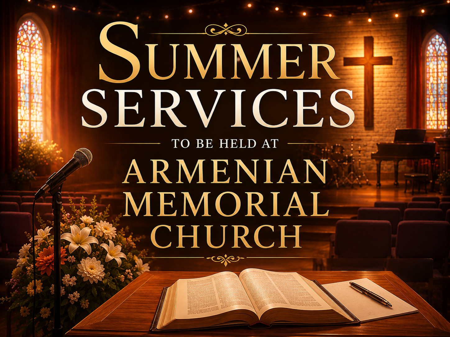 Summer Services Held at AMC