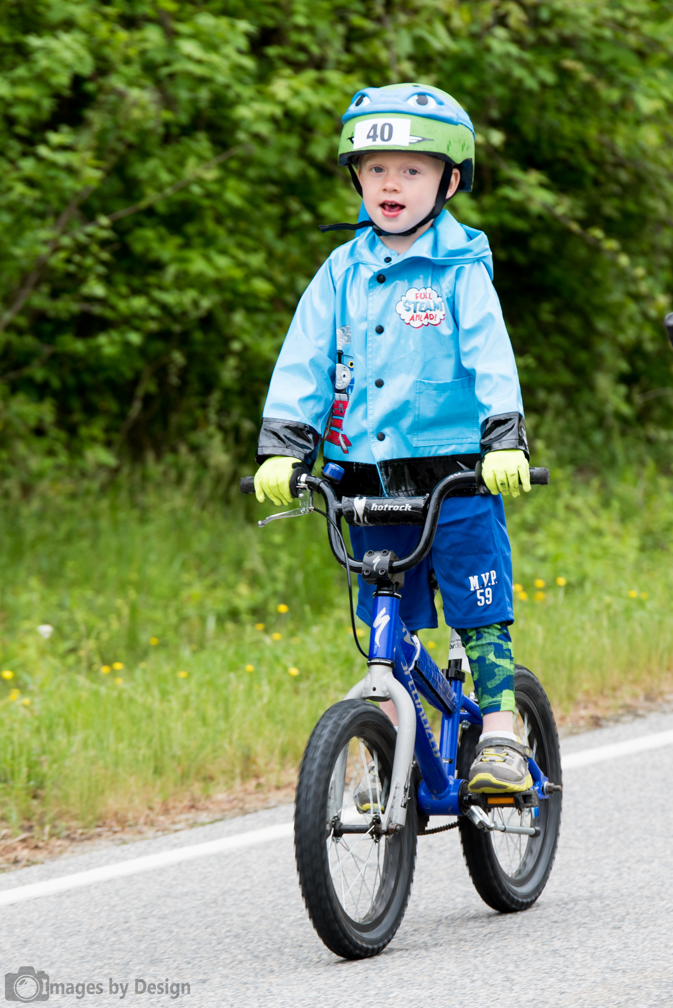 Young Rider on the 10 mile course - Tour du Cure Hampton Roads 2016