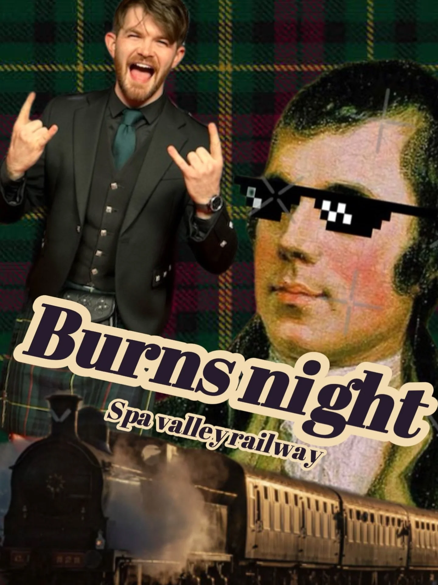 Just arrived back from Down Under and now off to another gig! 
Excited to be back on @spavalleyrailwayofficial tonight hosting their Robert Burns night. 

Looking forward to singing and reciting the best of the Bards work alongside a wonderful piper,