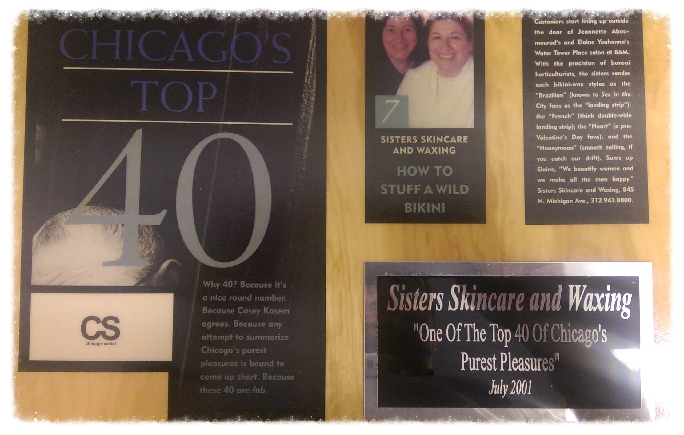 Chicago's Top 40 July 2001