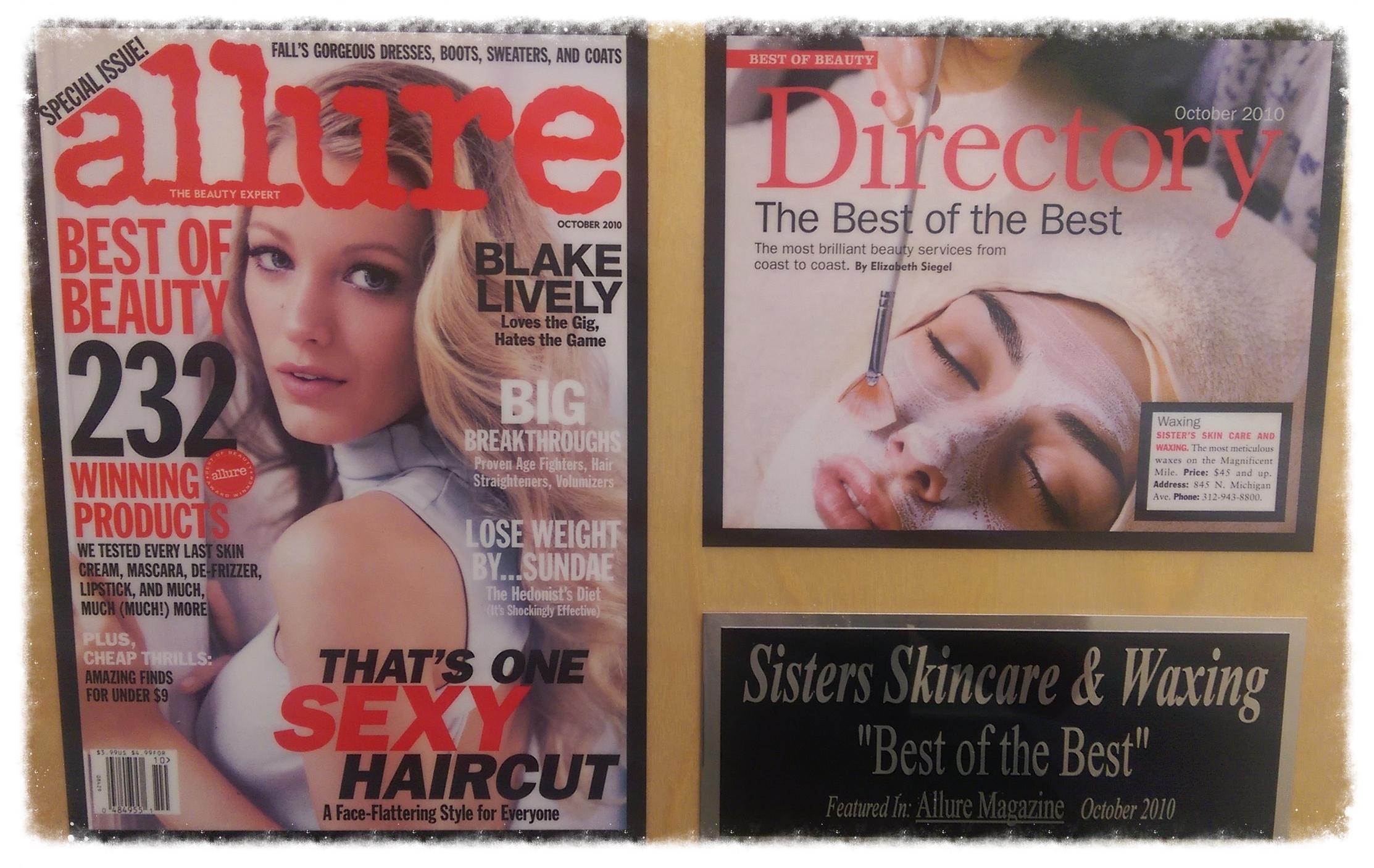 Allure Magazine October 2010