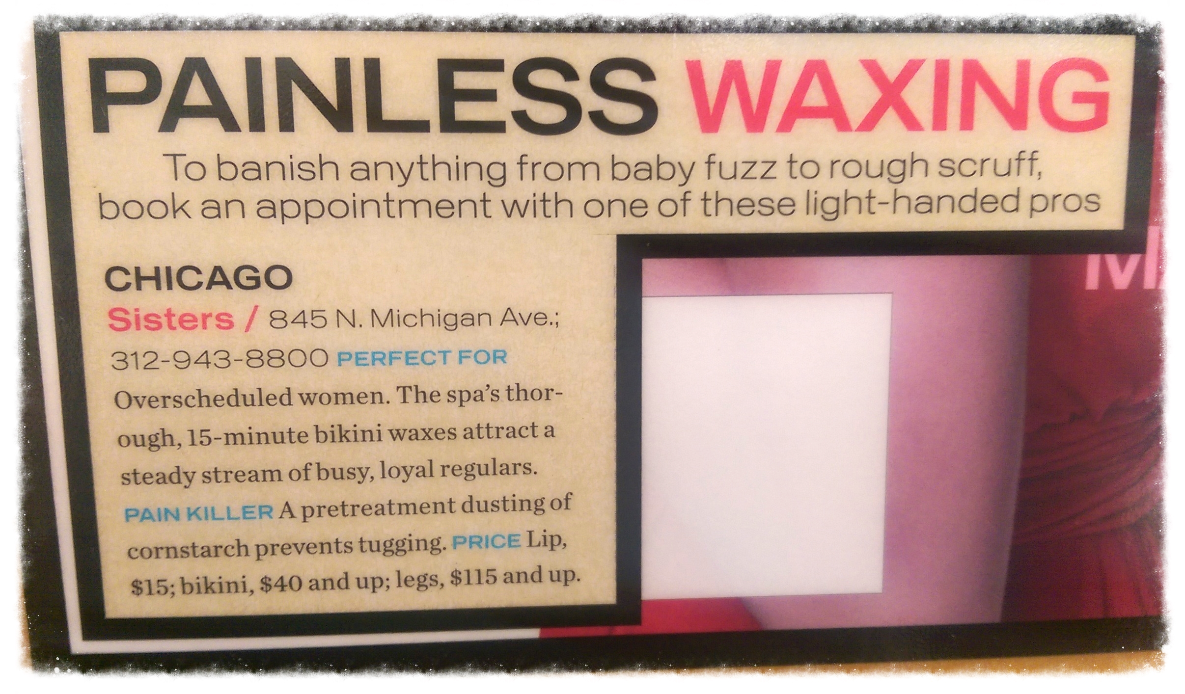 InStyle Magazine August 2007 (Detail)