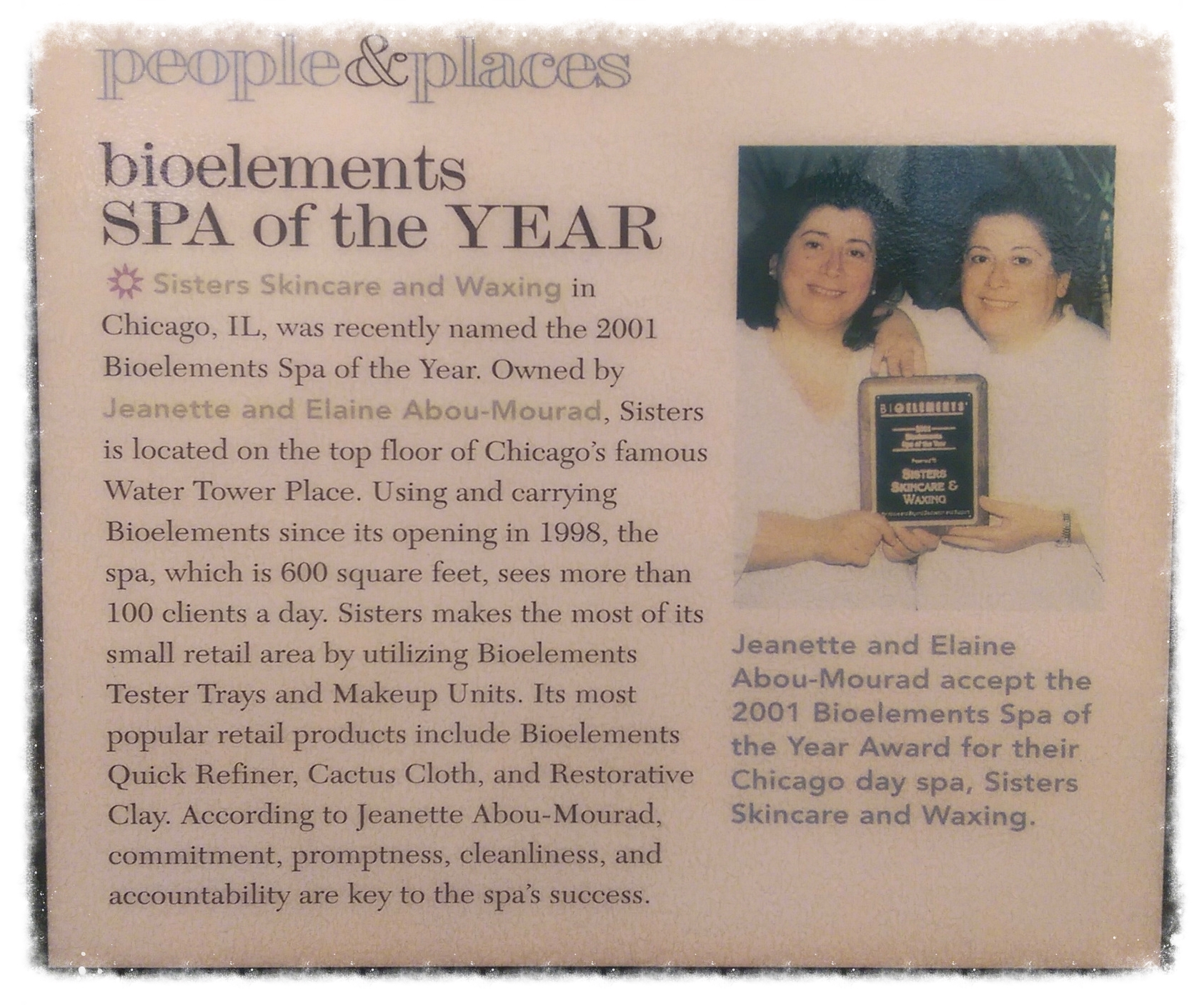American Spa Magazine July/August 2002 (Detail)