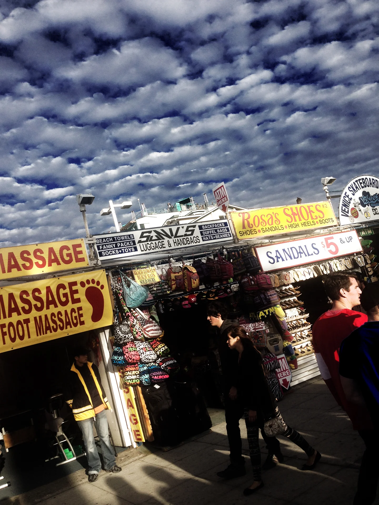 venice clouds