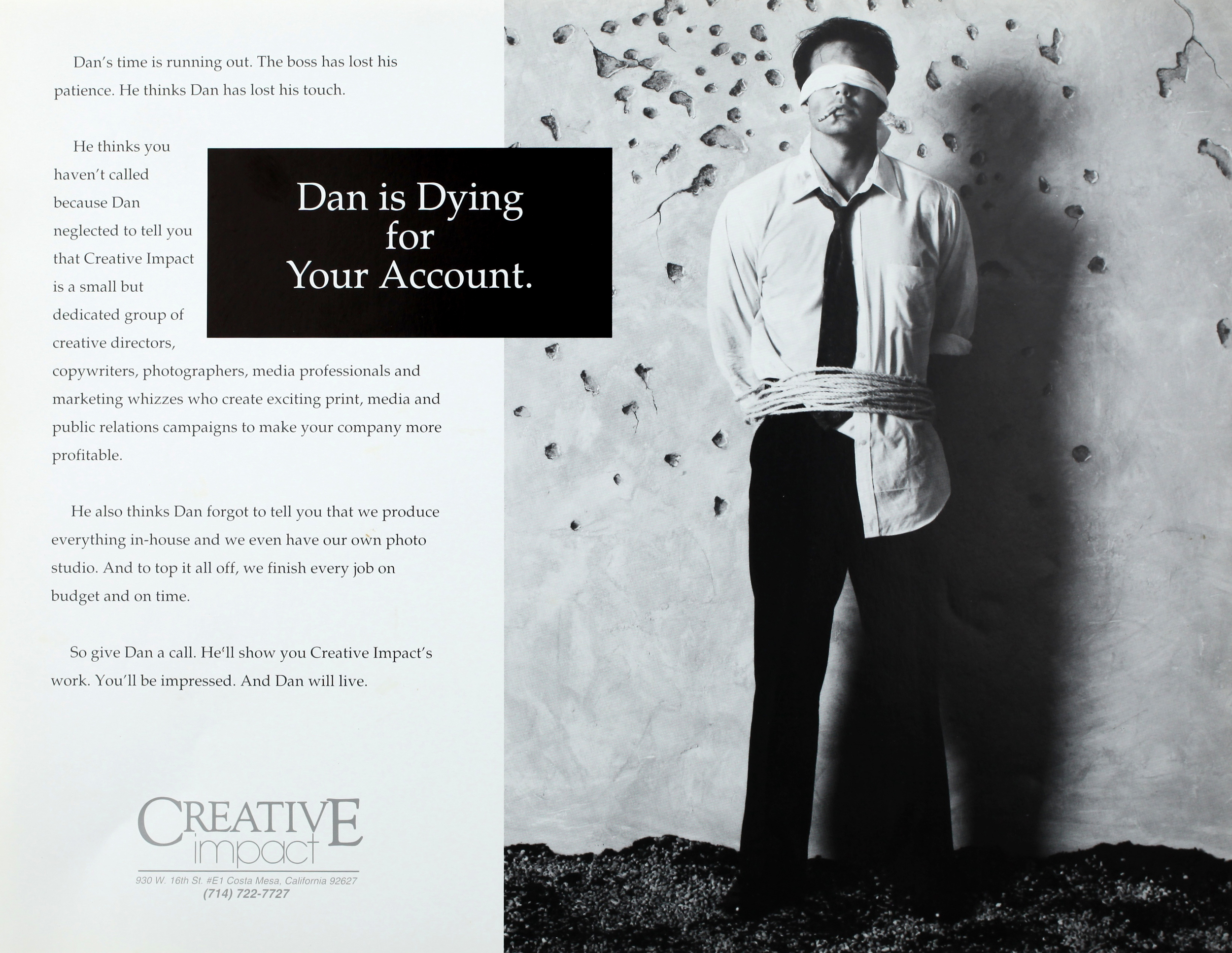 3 of 4 part ad agency promo email campaign