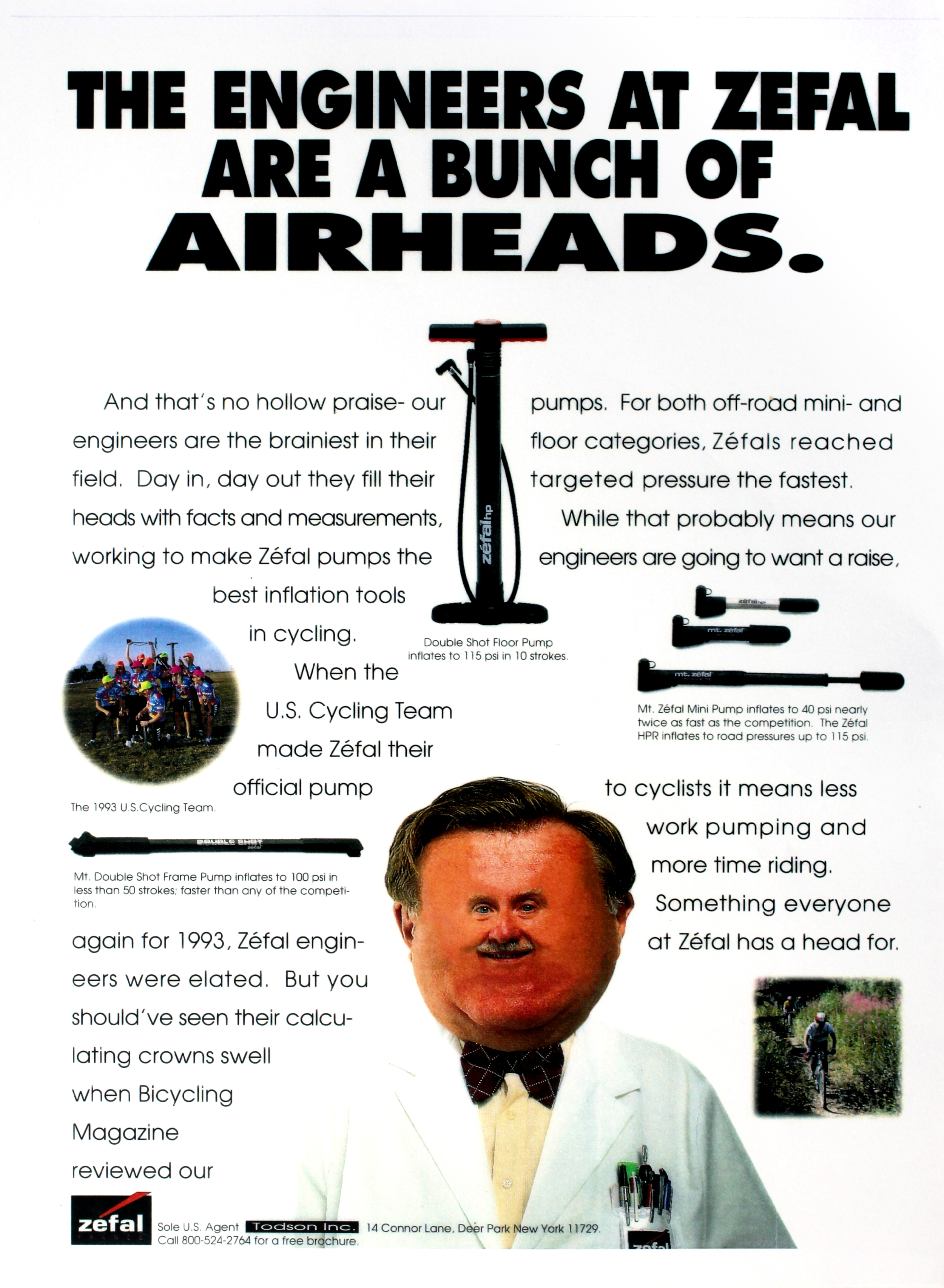 bicycle magaizne print ad