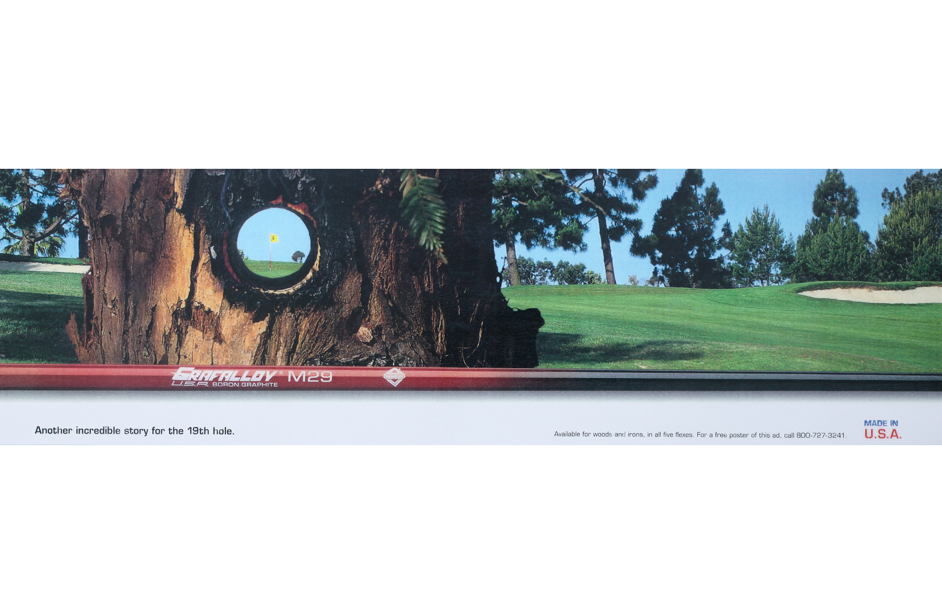 double-truck magazine ad