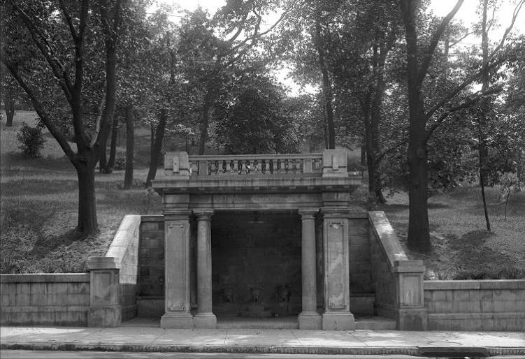 Howe Springs, circa 1914.