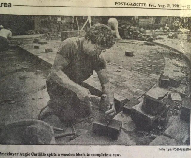 Restoration of Roslyn Place, 1985.