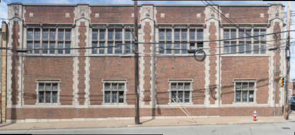 Side (Bingham Street) Facade