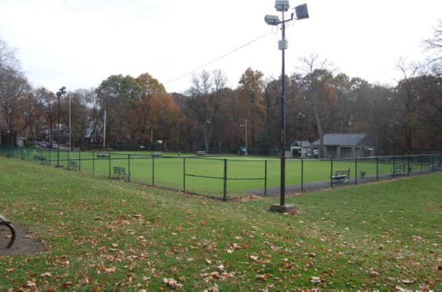 Lawn bowling greens at Reynolds Street