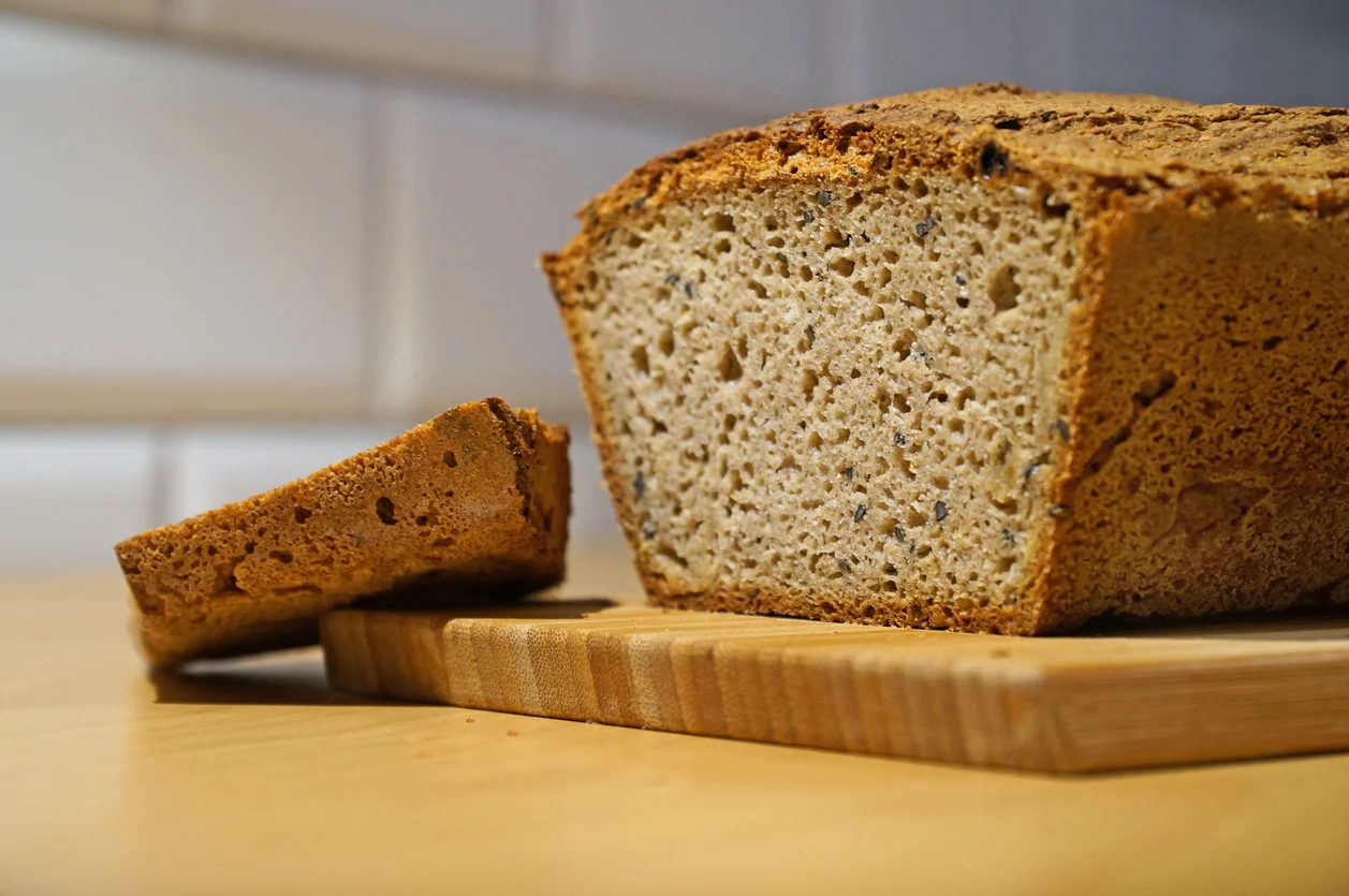 I call this "Beginner Gluten Free Bread" because it turns out well, and is made with flours that are safe for many people with intestinal health issues.