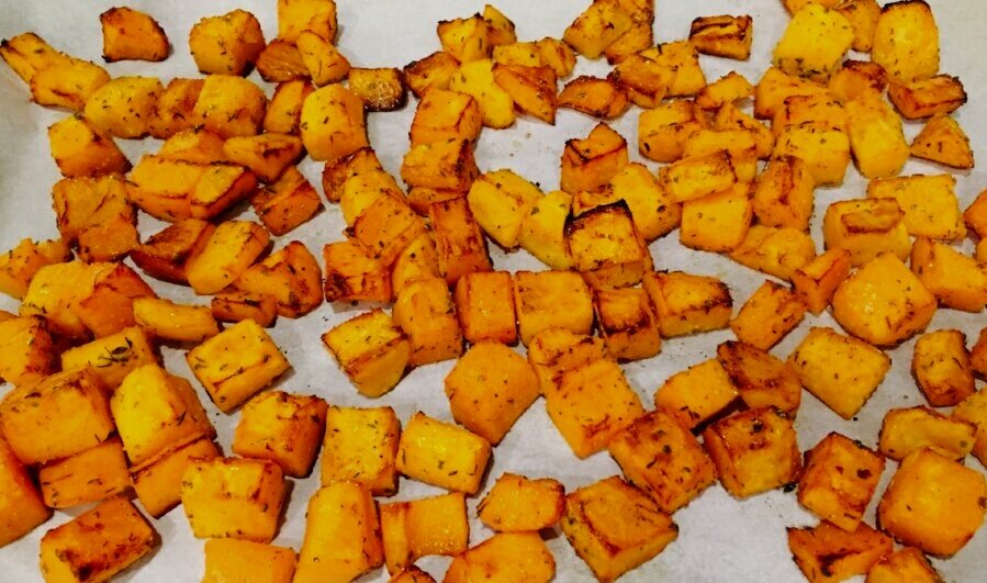 Roasted Cinnamon Butternut Squash
