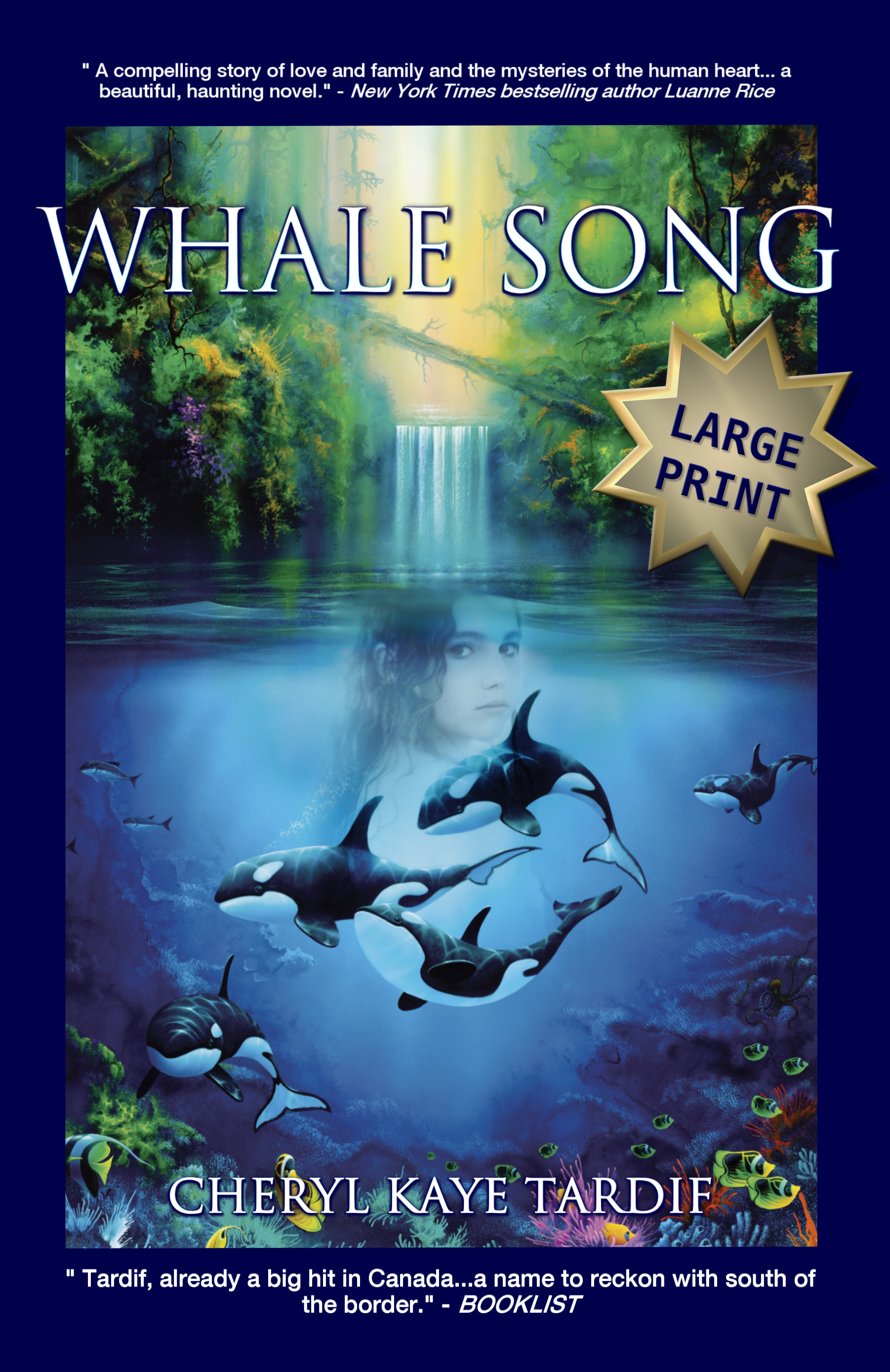 Whale Song: Large Print by Cheryl Kaye Tardif