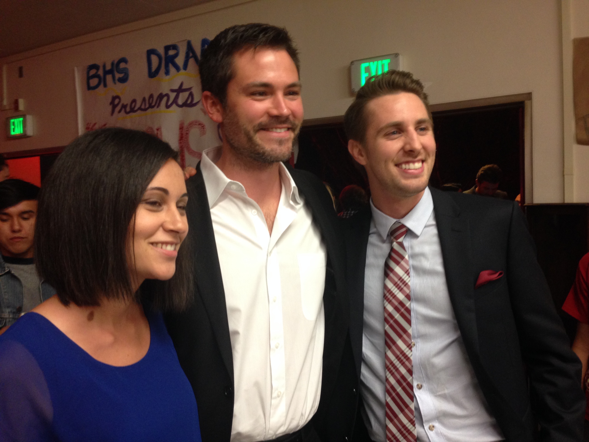 L-R: Emily Jones, Brandon Jones, Ryan Shoos