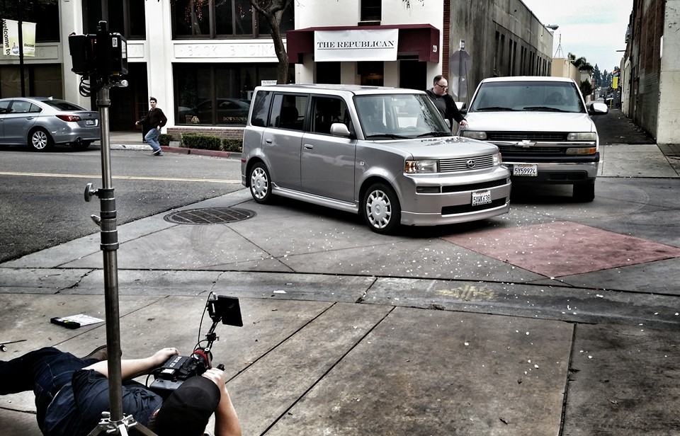 Took over the street, too! That's me making my cameo. Photo by Michael Needham.