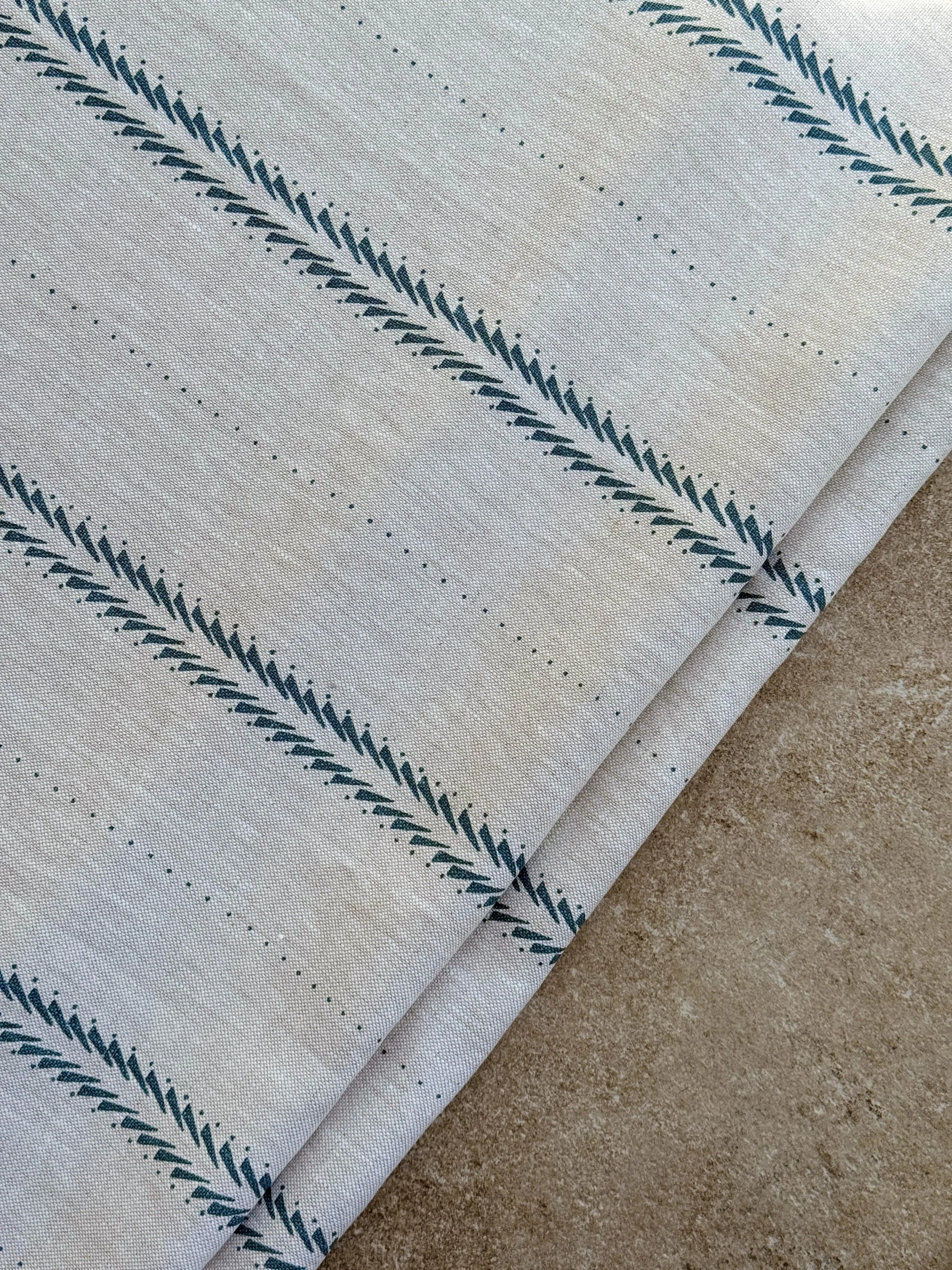 Feather Blade Stripe Atlantic Swatch