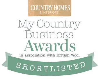 IT'S OFFICIAL - SHORTLISTED FOR COUNTRY HOMES & INTERIORS AWARDS