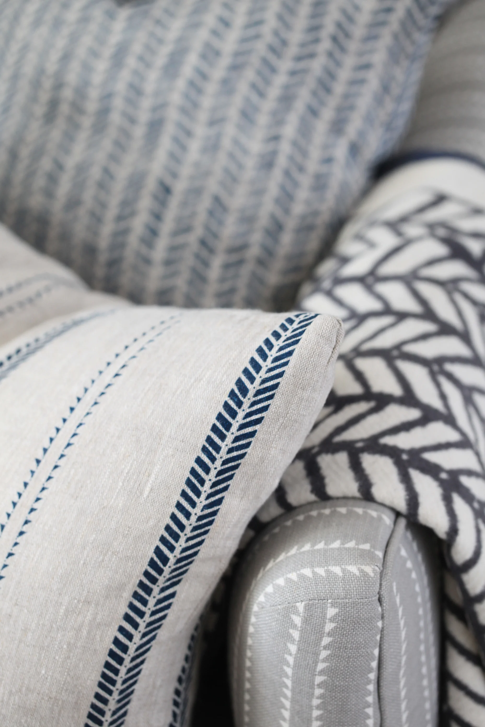 Slade Stripe Cushion