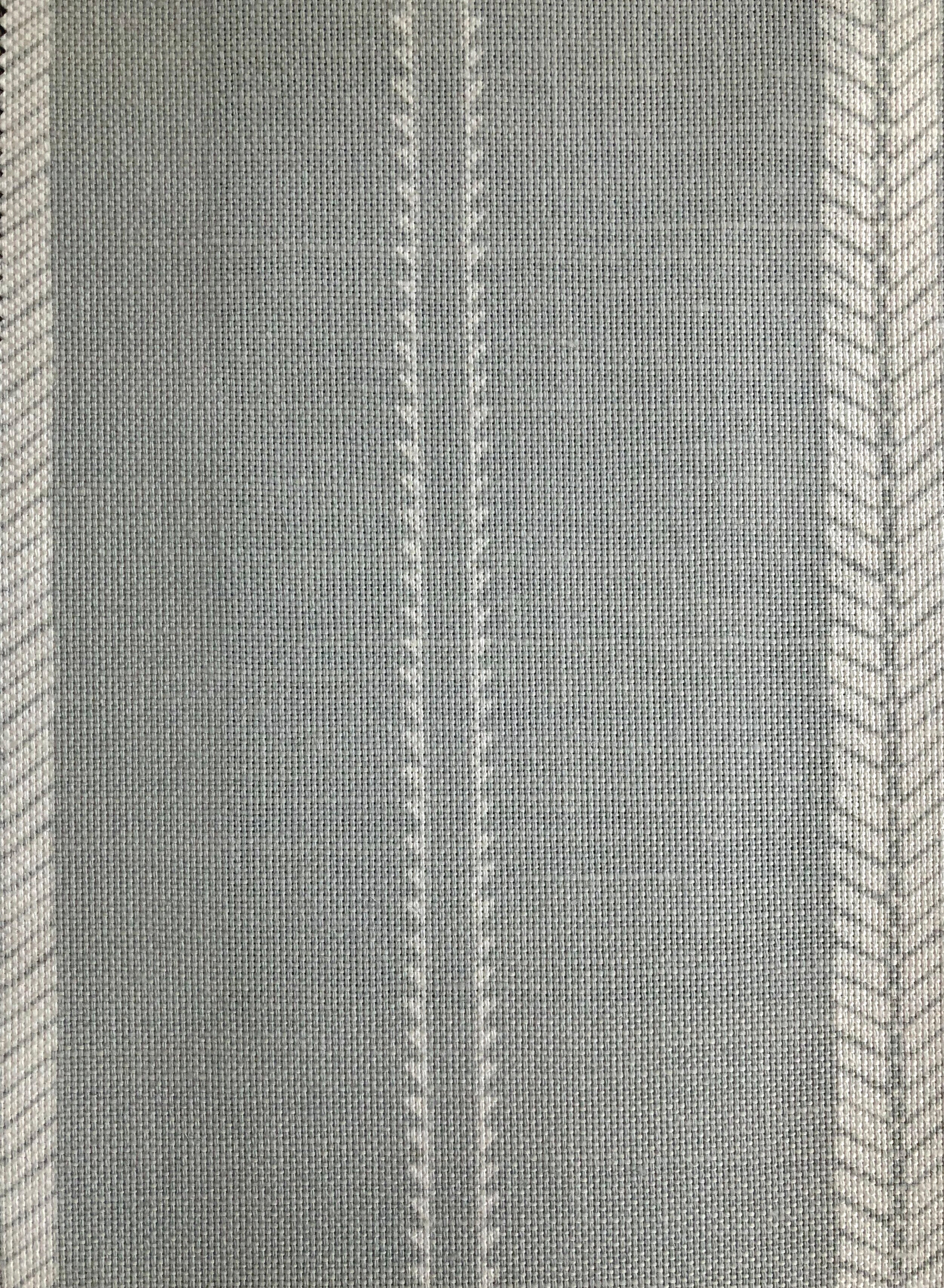 Slade Stripe Pebble Grey Linen Fabric Zoe Glencross Slade Stripe Pebble Grey Linen Fabric
