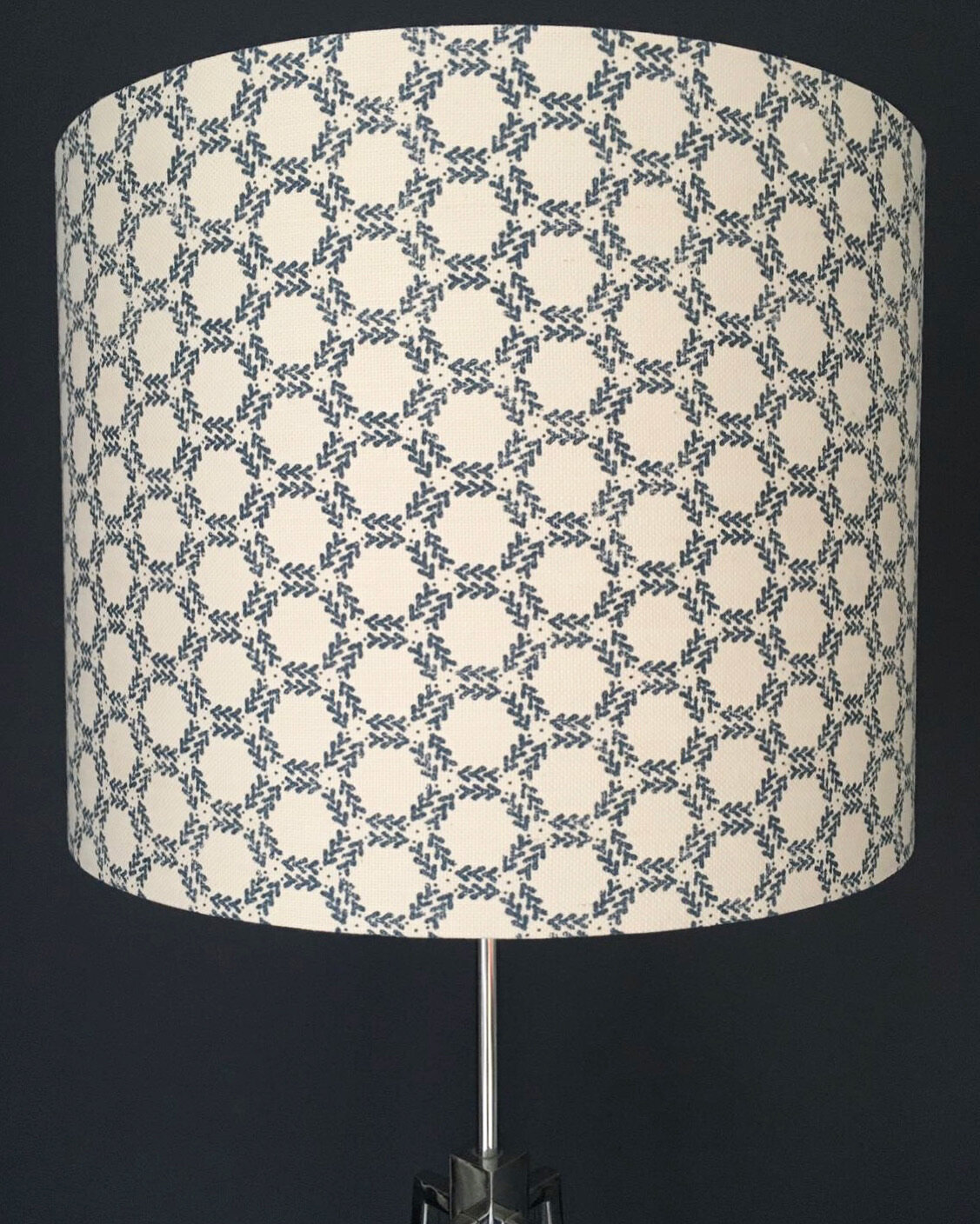 Honeycomb Linen Blend Lampshade
