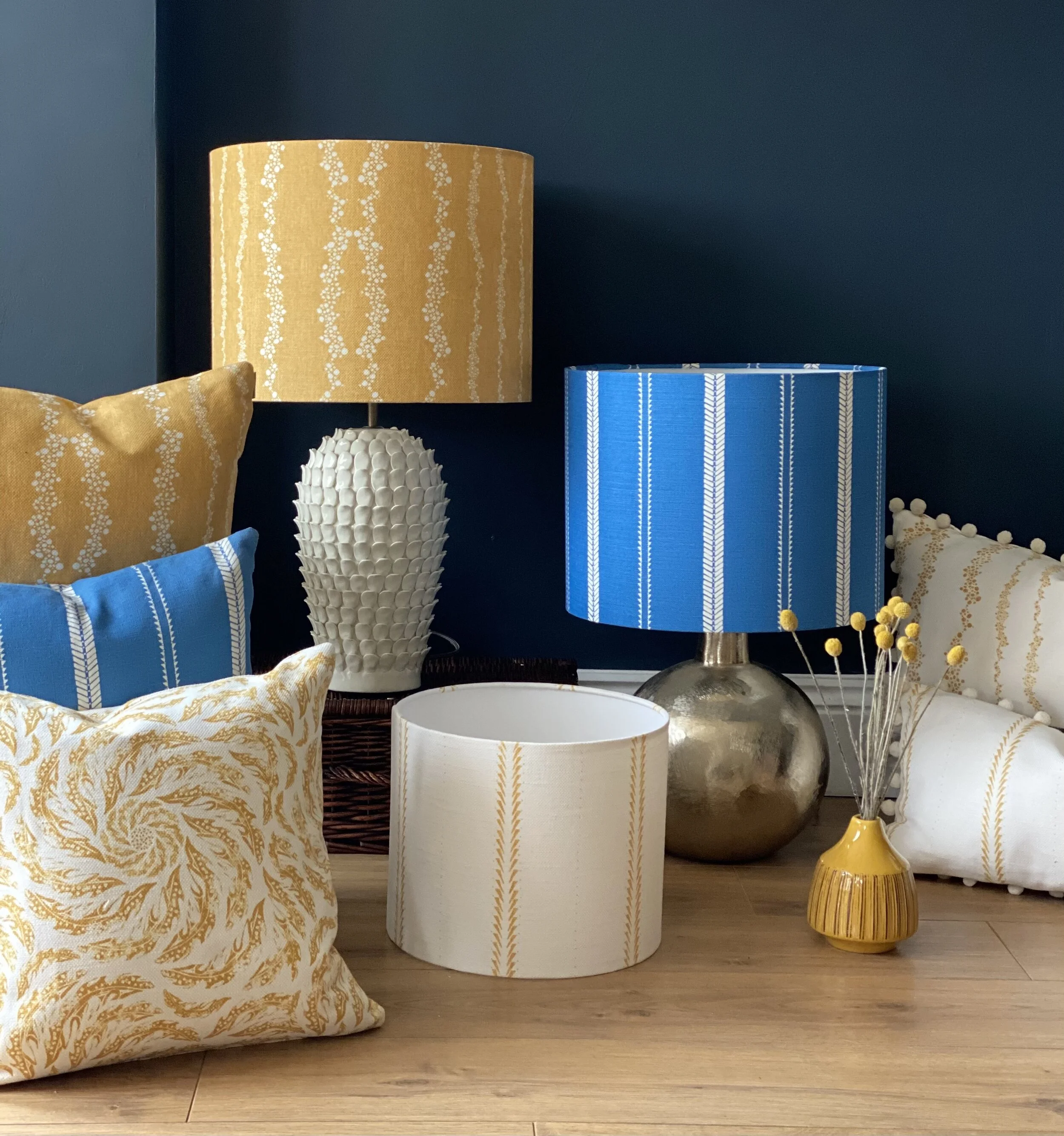 Scheme of the week - Riviera Blue &amp; Yellow Ochre