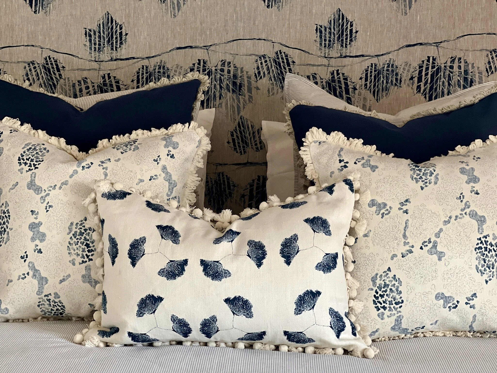 Ammi Inky Sky Cushions