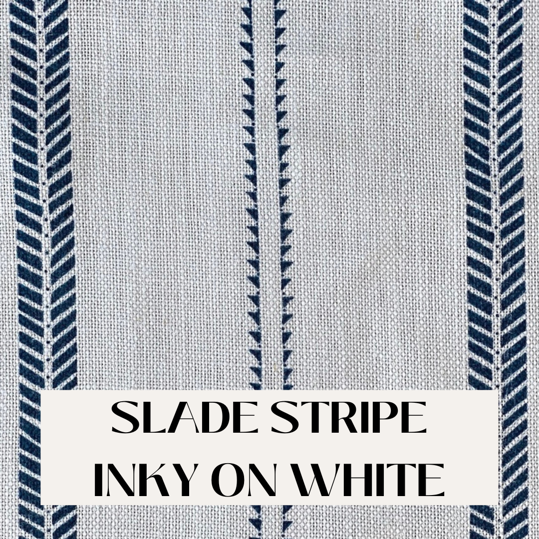 Slade Stripe Inky on White
