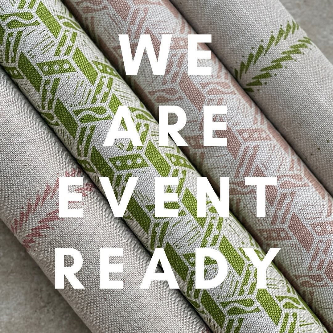 Are you? 😀 🙌🎉

We are excited to be putting the finishing touches to next week&rsquo;s Fabric &amp; Fizz event and with only 10 tickets remaining we wanted to give a gentle reminder to those of you who had planned to come along but not yet booked 