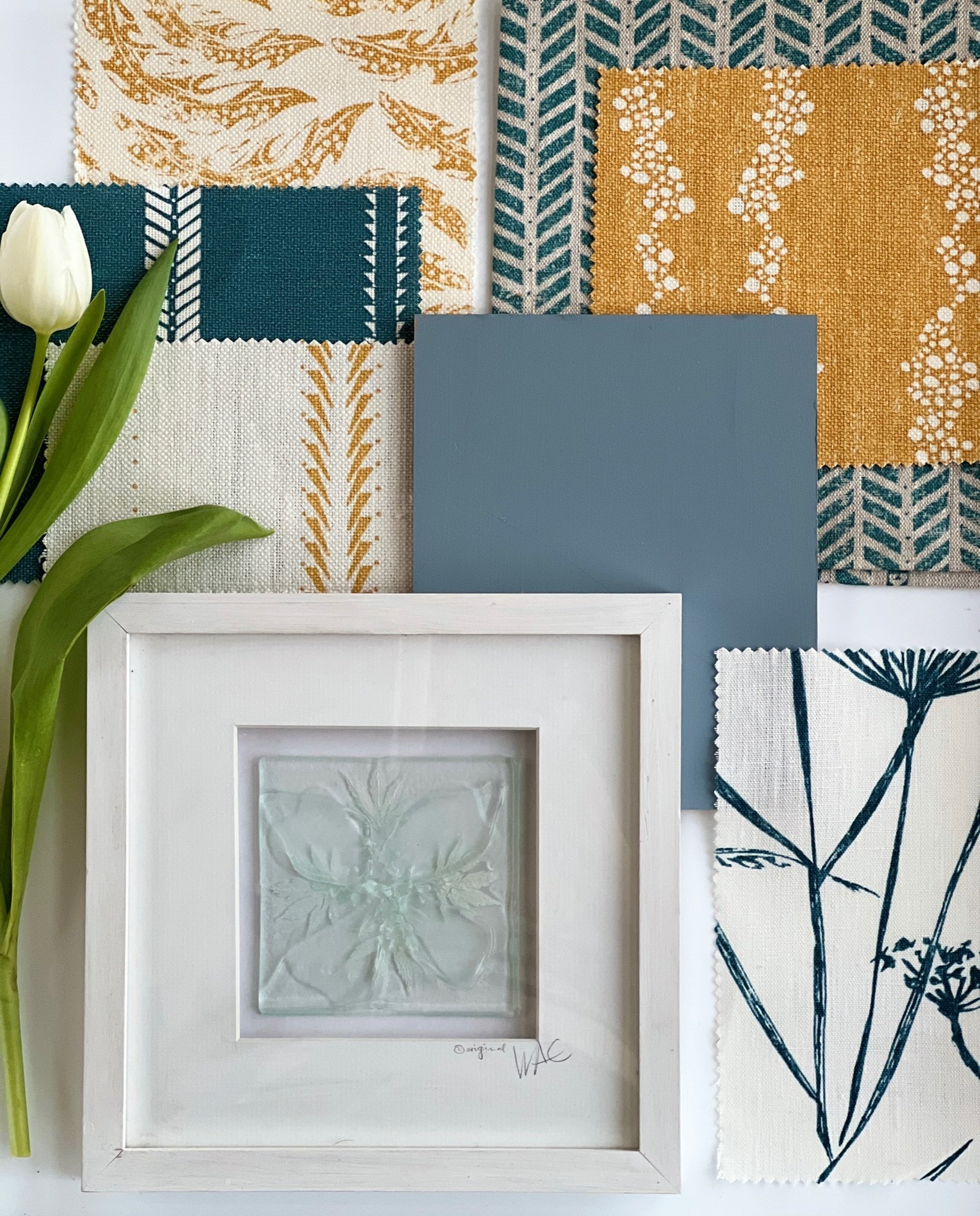 Teal &amp; Ochre - Scheme of the Week