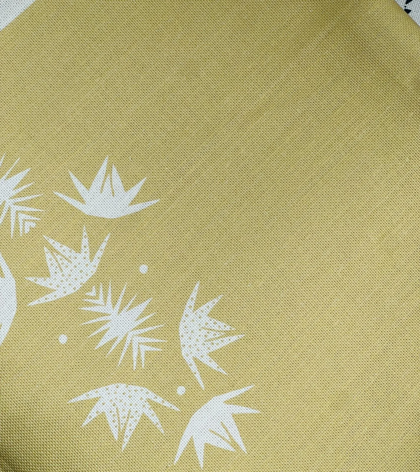 Nordic Trail  Cornfield Linen Blend Remnant