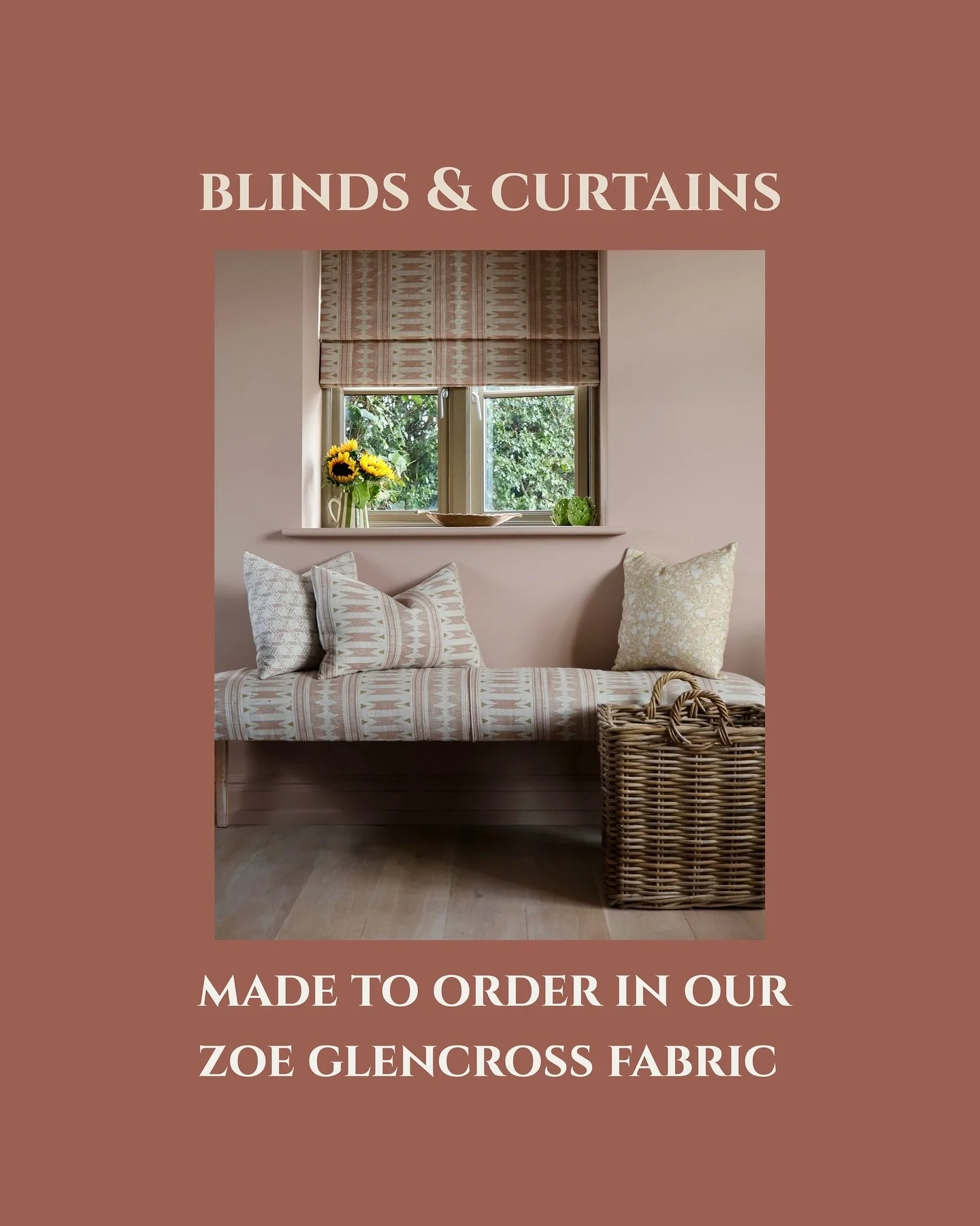 Quietly working with meticulous attention to detail and excellent craftsmanship are our lovely bespoke curtain and blind makers. 
Making curtains and blinds to order is a service we offer, made to measure just for you, in any of our fabrics. So if y