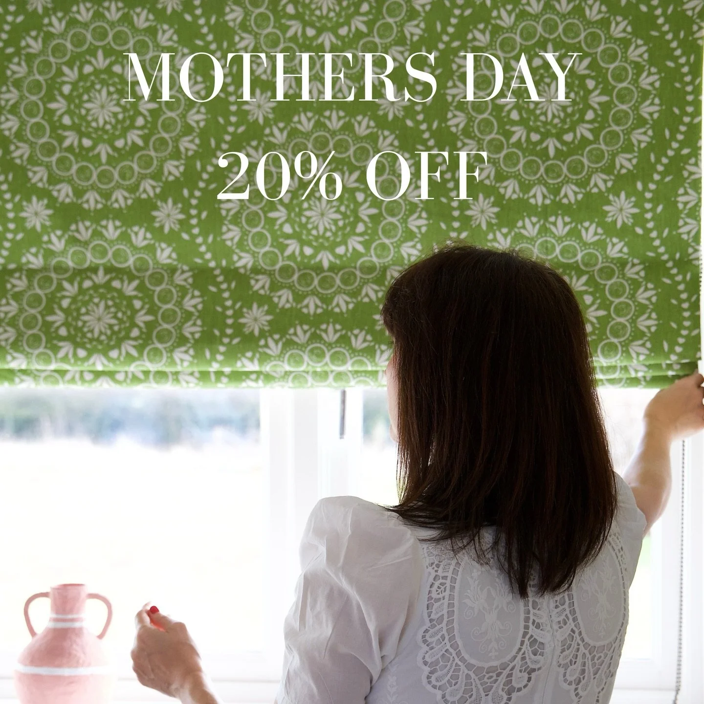 Happy Mother&rsquo;s Day! 
A special treat! 
Ends midnight tonight. 
Discount code available for mailing list subscribers. 

Offer valid on orders over &pound;50! Online only.