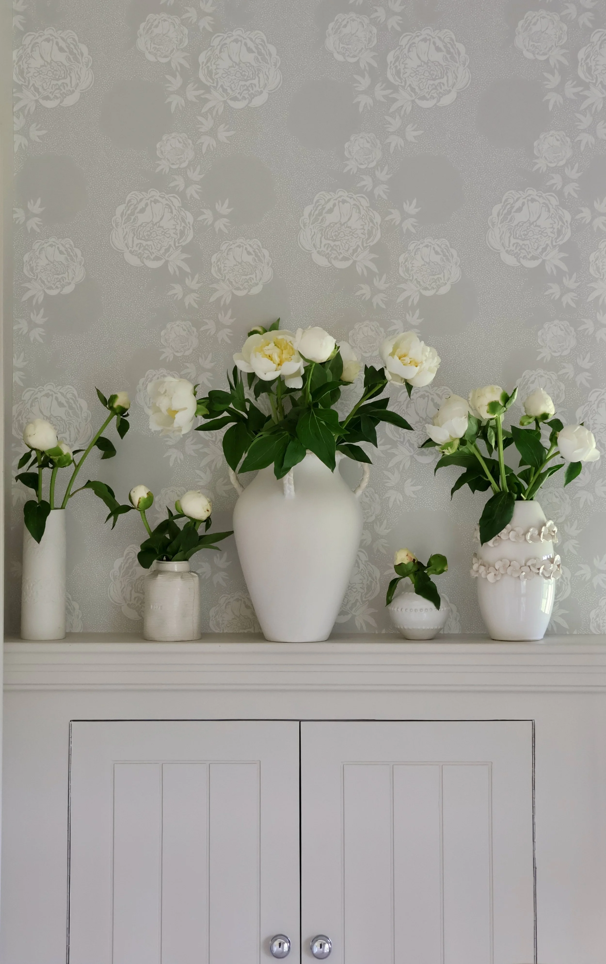 PEONY STONE WALLPAPER.