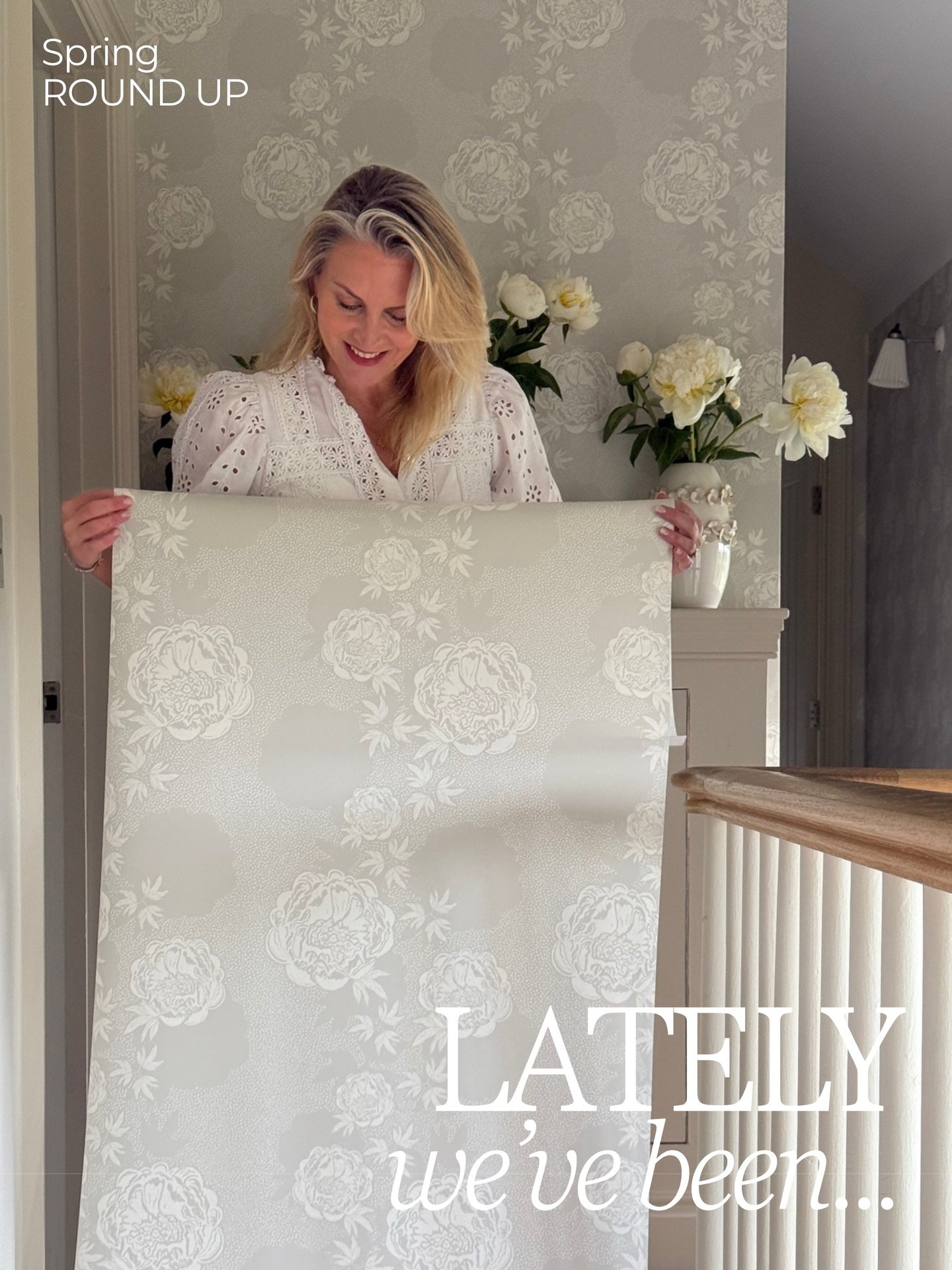 Lots going on lately. Here&rsquo;s just a few snaps.  We do hope you&rsquo;ve had an opportunity to take a look at our new Peony Echo print, in between enjoying the warmer weather we have had lately.  We are so pleased with the response we&rsquo;ve h