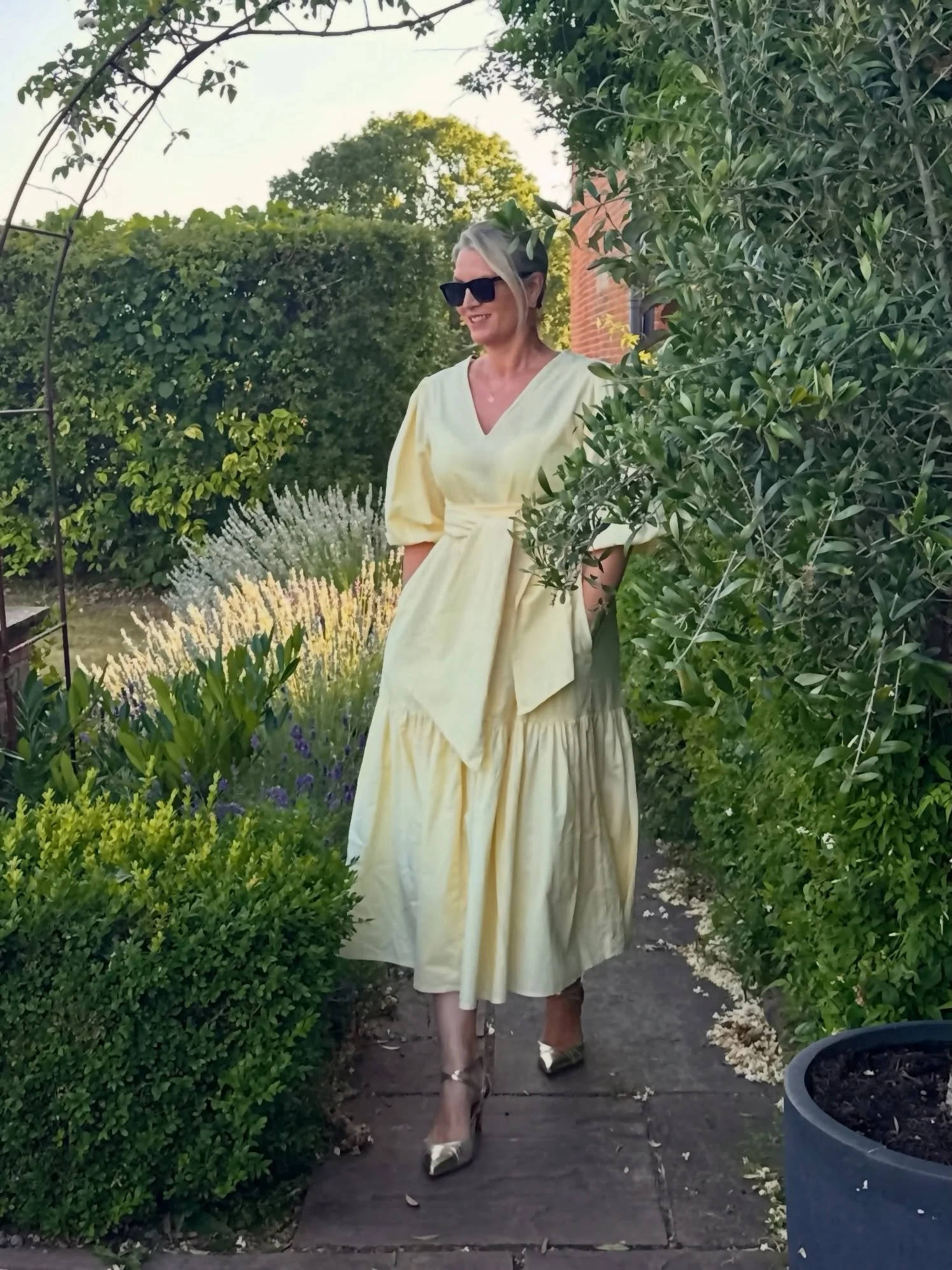 Got all dressed up again for another beautiful summers evening special occasion!  This time for a friend&rsquo;s wedding in the most stunning setting @capesthorne_hall where we were exhibiting our fabric just last year as part of the Design Central s