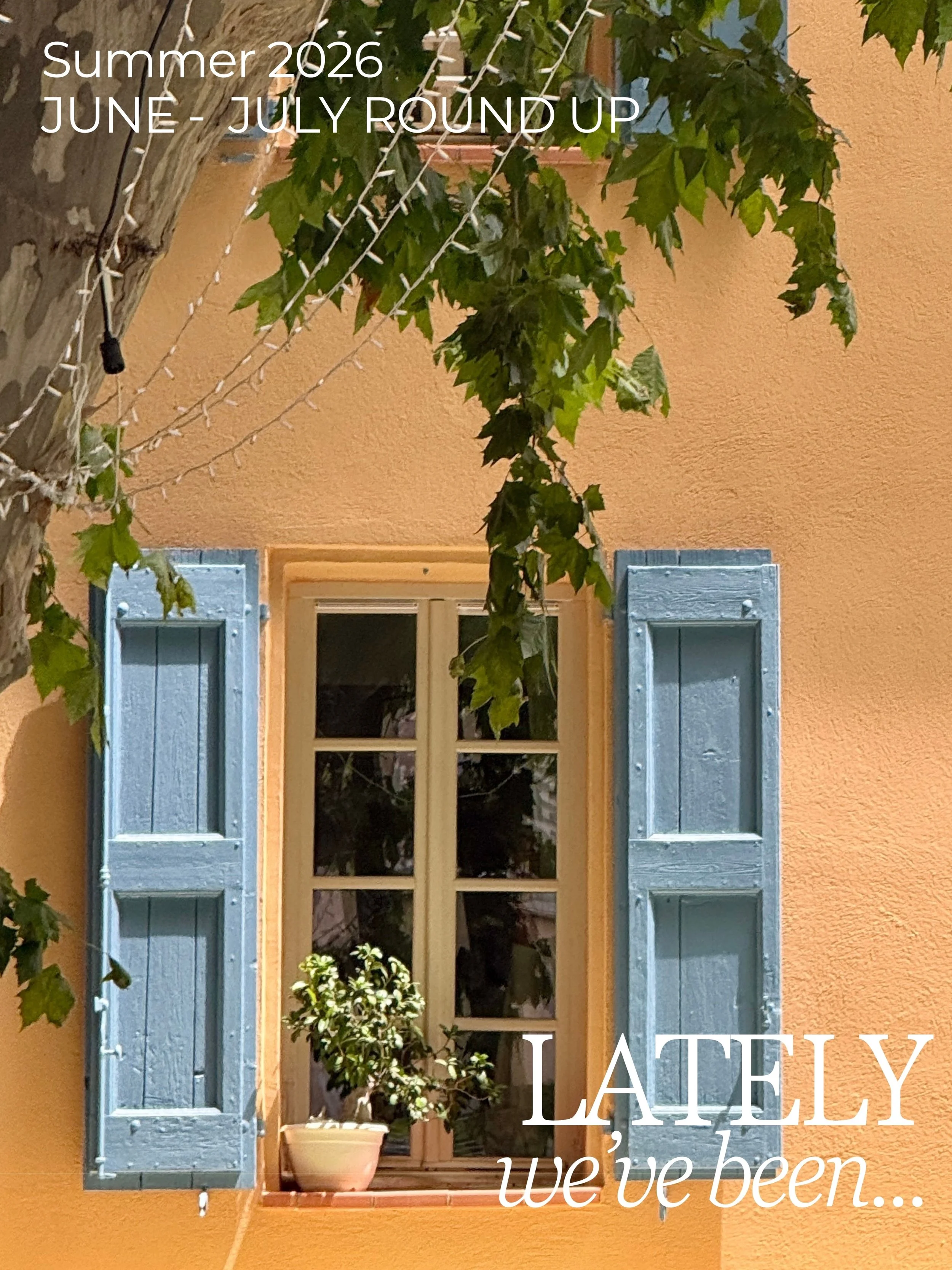 It can start to get a little quieter in the fabric world as we drift into holiday season and so many people are away enjoying the soleil from a sunbed. 

In all the glorious sunshine at home it&rsquo;s been a time to spotlight our summery fabrics, as