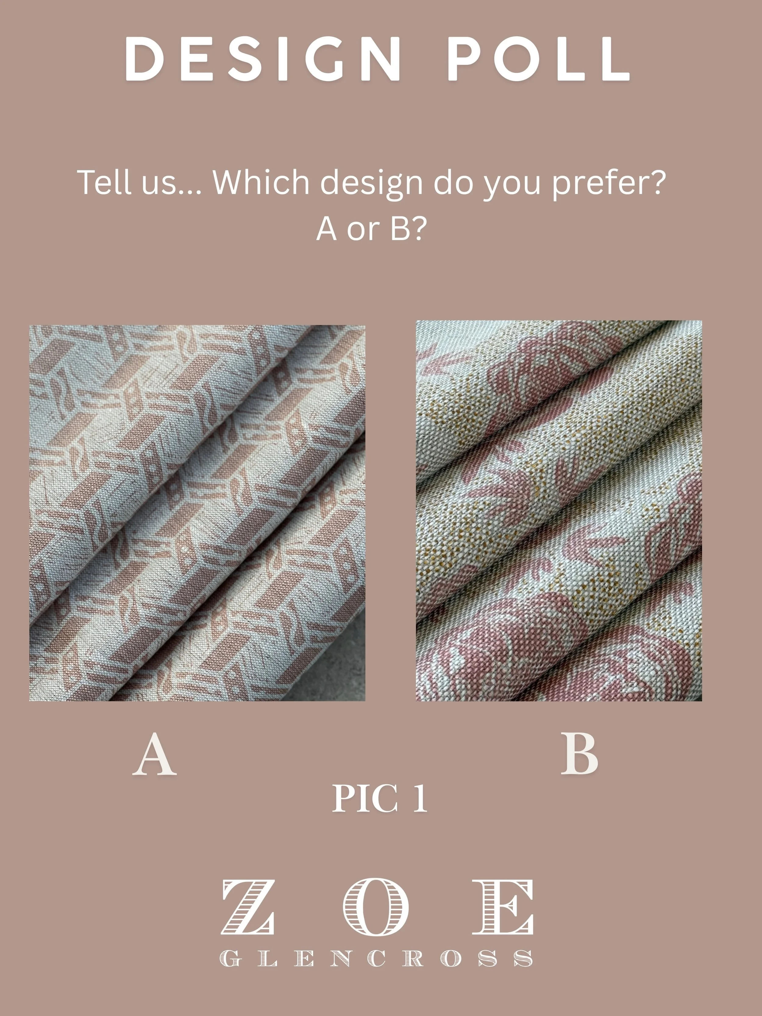 If you&rsquo;re lucky enough to be lounging on a sun-bed on your hols or if you&rsquo;re just chilling for the weekend we would love it if you could take a moment to vote in our design poll. 

Tell us your thoughts and cast your vote on which designs