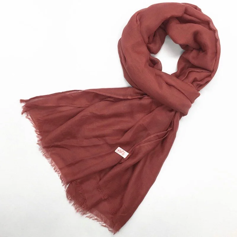 Rustic Red Super Soft Hijab