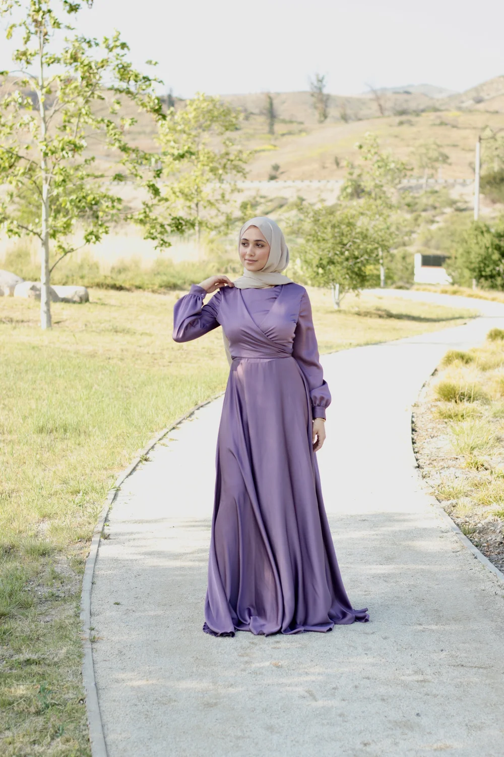 luna satin maxi dress Luna Satin Maxi Gown
