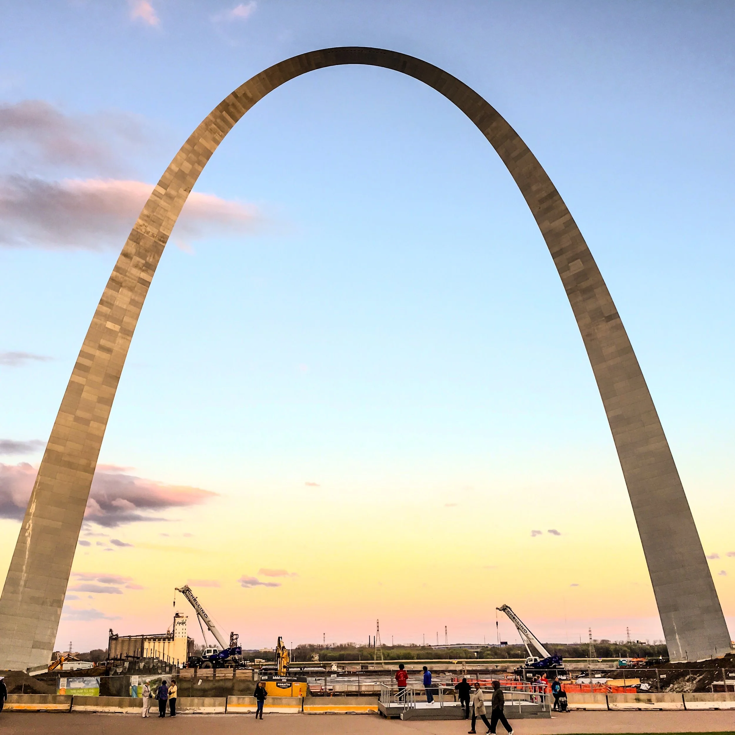 The Gateway City with a Gatway Arch