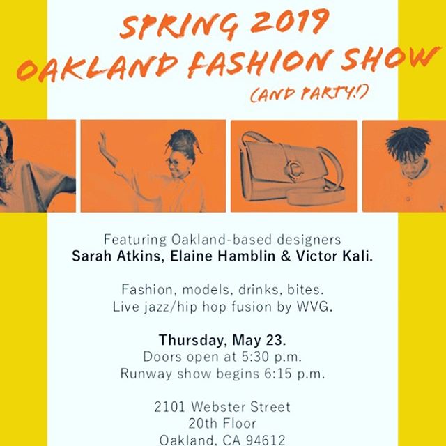 SHOW TIME TONIGHT!!! Thank You @gensleroakland for hosting Oakland Designers, Musicians and Chefs for this special event!!! Thank you for engaging The Town!!!✨. Honored to be showing with @martine_usa @kalimade_garments @doriemeister Come out and enj