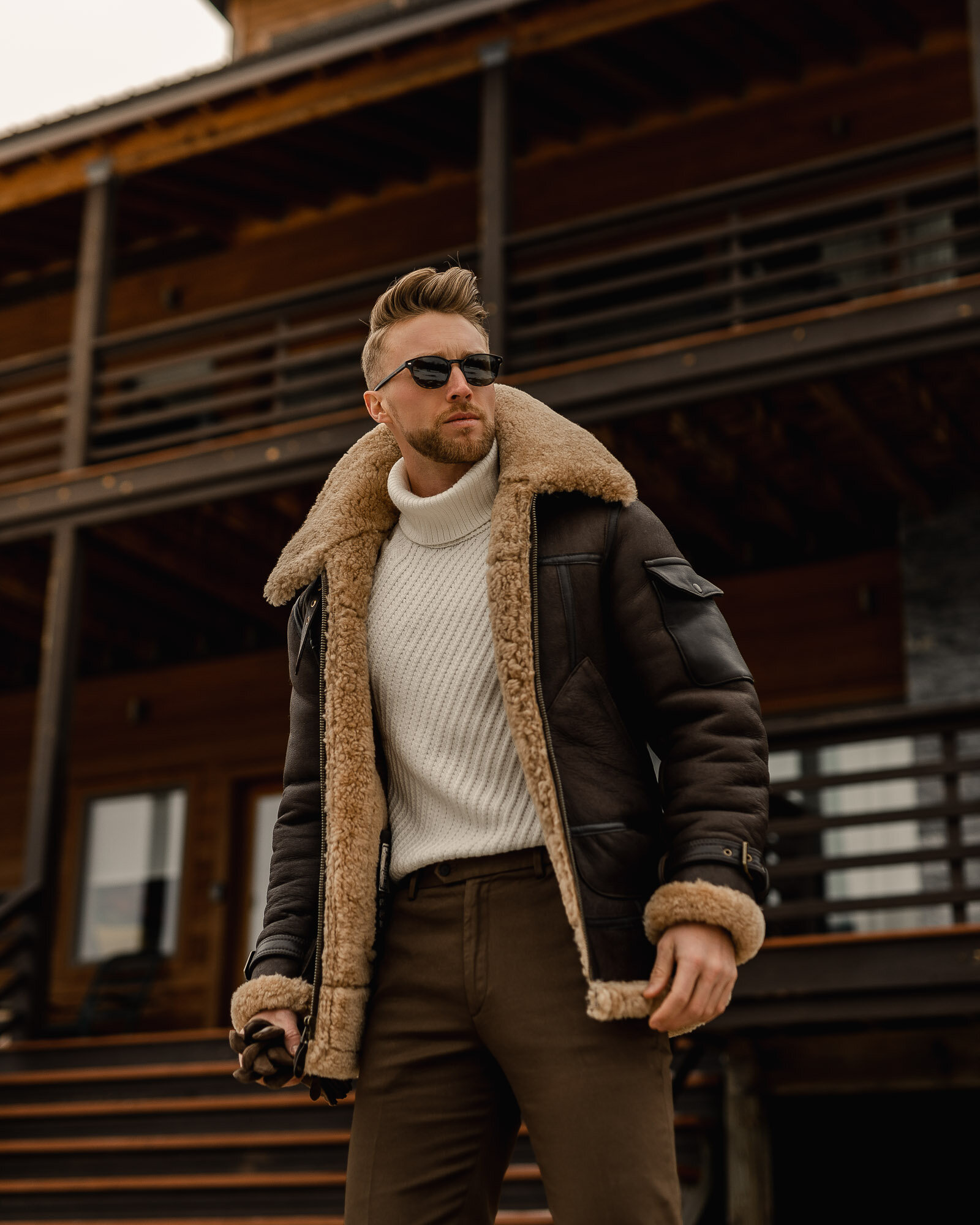 The Superfortress Shearling | Cockpit USA — THE CUFF