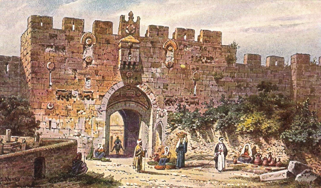 The Gates of Jerusalem — 19th century Holy Land Pilgrimage
