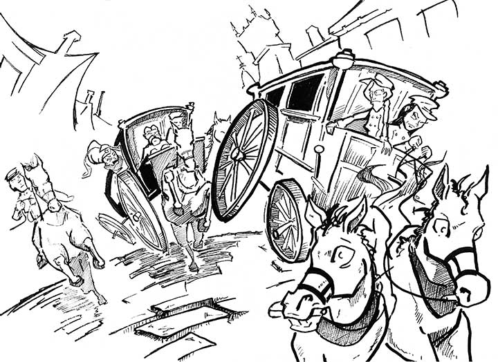 Wagon Chase