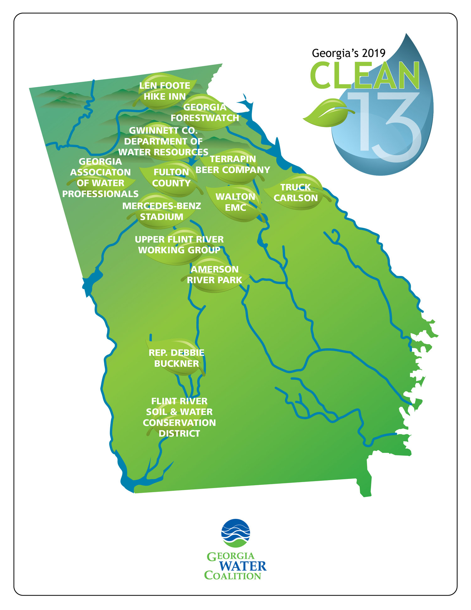 Flint River Soil And Water Conservation District Recognized In Georgia S 19 Clean 13 Report Flint River Soil And Water Conservation District