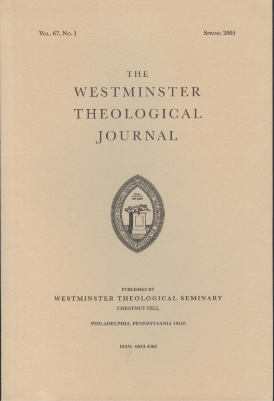 Westminster Theological Journal